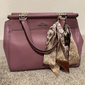 Coach Purple Tote bag